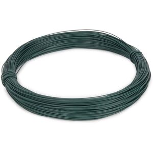 Fil dattache 100m x 1,4mm, fil végétal gainé vert