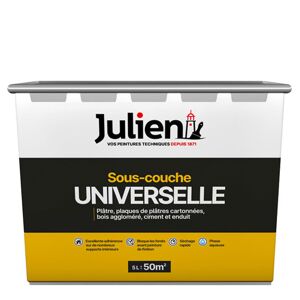 Julien Peinture Sous-Couche Universelle avant peinture - Mat Blanc - 5L