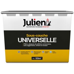 Julien Peinture Sous-Couche Universelle avant peinture - Mat Blanc - 5L