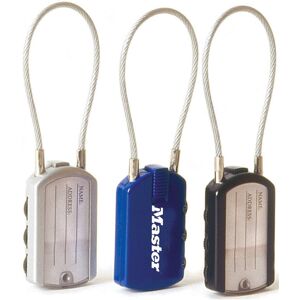 Master lock Cadenas porte-adresse 30 mm MasterLock Bleu pastel