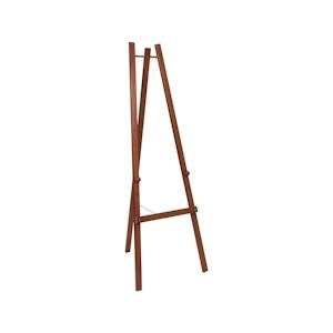 Securit® Chevalet Bois Easel avec finition Acajou laqué - 165cm