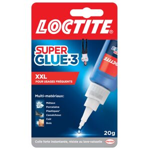 LOCTITE Colle liquide Super glue-3 Professionnel 20g - LOCTITE - 2608834
