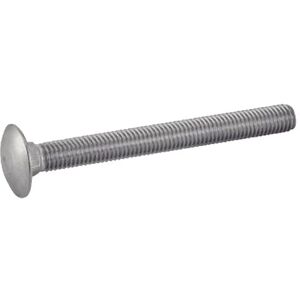 ACTON Vis à métaux tête ronde collet carrée A4 DIN 603 6X25 boîte de 200 - ACTON - 642136X25