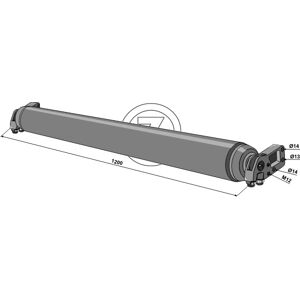 Rouleau palpeur epareuse SMA 307056 -X1020 Adaptable