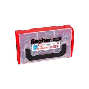 Fischer 535968 Boîte de rangement Rectangulaire Noir, Rouge, Transparent, Cheville - Publicité