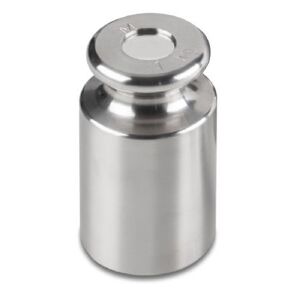 Kern poids individuel bouton en inox tourné - classe m2   poids individuel 1000 g