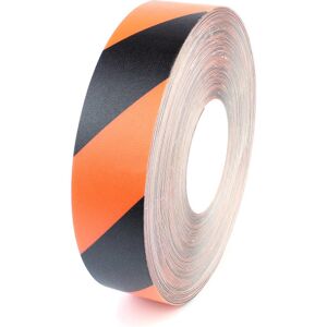 Axess Industries bande de marquage au sol autocollant   coloris noir et orange