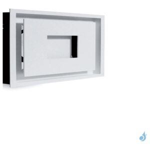 KEMP Grille d'aération rectangle KEMP MPR Blanc 500 x 250 mm