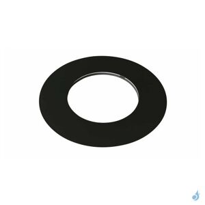 Poujoulat Rosace plate Noire Poujoulat pour Galvaflex Ø60 mm