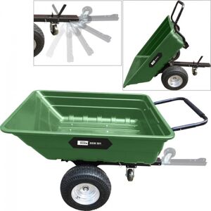 Guede Chariot de jardin - Remorque benne basculante GGW 501