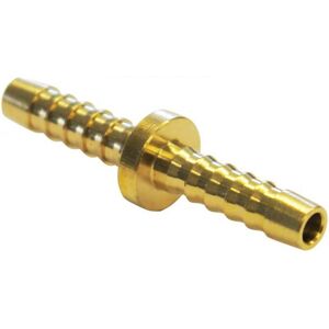 Guede Raccord double tuyau cannelé 6 mm - 2 pièces