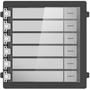 Hikvision Platine de rue modulaire 6 boutons Hikvision DS-KD-KK 305301077