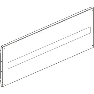 Bticino Panneau Bticino avec 4 vis de fixation 36 modules avec fenêtre DIN35 9783/36