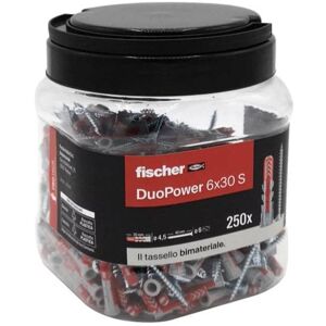 Fischer Boîte avec chevilles Fischer DuoPower 6x30 250 pièces 572885