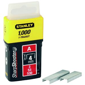 Stanley 1-TRA202T Agrafes 4mm Type A - 1000 pcs