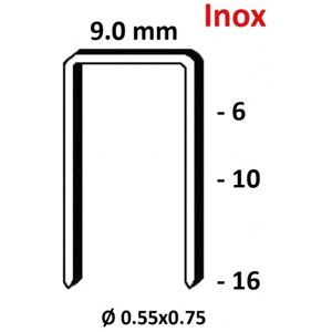 Kicloutou Agrafes 3G - 71 - 6mm inox A2 - Boite de 10000