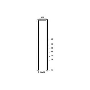 Kicloutou Agrafes 16 NC-S4 - 40 mm Galva - Boite de 10000