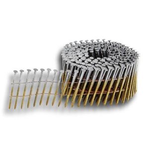 Kicloutou Pointes 16° 2.5x70 mm crantées galva en rouleaux plats fil métal X 7200 - Publicité