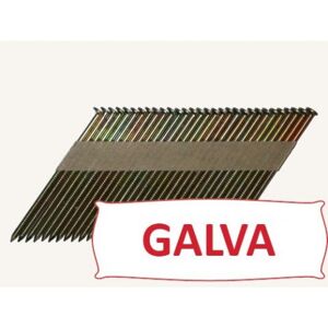 Kicloutou clou en bande 34° crantees GALVA 3.1x90 boite de 2200 SANS gaz