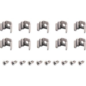 SLV DELF D, clips de montage, inox, 10 pièces - Accessoires pour éclairage décoratif