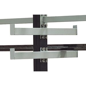 SETAM Paire de bras double face L.350 mm rayonnage Cantilever