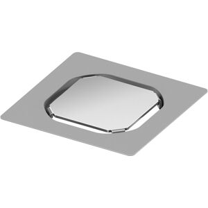 TECEdrainpoint S accessoire a carreler 3660016 100x100mm, Inox , support de carrelage sans cadre