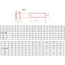 ULTIMA VISSER FIXER COLLER Vis à métaux tête hexagonale zinguée classe 8.8 DIN 931 filetage partiel clé 36 24X90 boîte de 10 - ULTIMA - 84424090