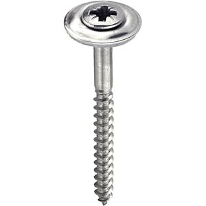 Leroy Merlin Vite Senza marca  testa svasata in inox L 35 x Ø 4.5 mm, 100 pezzi