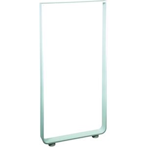 Leroy Merlin Gamba per mobili in acciaio bianco zincato L 400 x P 60mm, H 85 cm