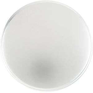 REI Pomolo per mobili 756 in zama grigio scuro cromato Ø 33 mm, 2 pezzi