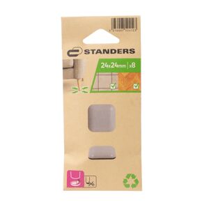 STANDERS Feltrino per mobili  24 x 24 mm, 8 pezzi