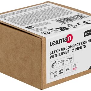 LEXMAN Connettore automatico  confezione da 50 pezzi