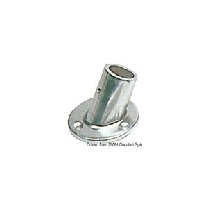 Osculati Raccordo per pulpito Basetta lega leggera 60° 30 mm