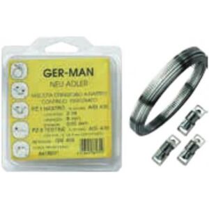 Elematic Nastro Continuo 14 Mm X 3 Mt Perforato Acciaio Inox Ger-Man