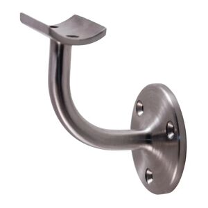 Pro_metal_design SUPPORTO DA PARETE INOX AISI 316 PER CORRIMANO Ø42,4mm L72mm PER RINGHIERE