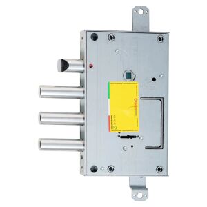 Securemme SERRATURA  APPLICARE AMBIDESTRA DOPPIA MAPPA 37 mm E64 mm SECURMAP TRIPLICE