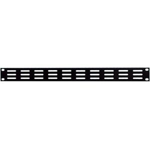 Adam Hall 87221VH Rack Plate Black