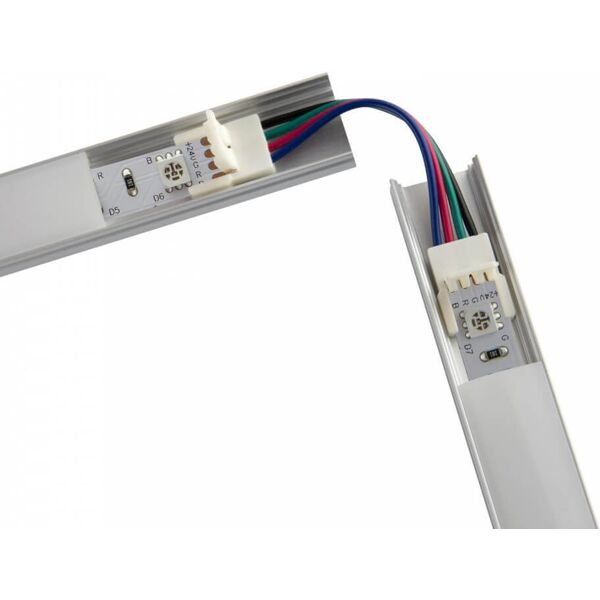 leddiretto connettore angolare rgb 10mm conf. 4pz