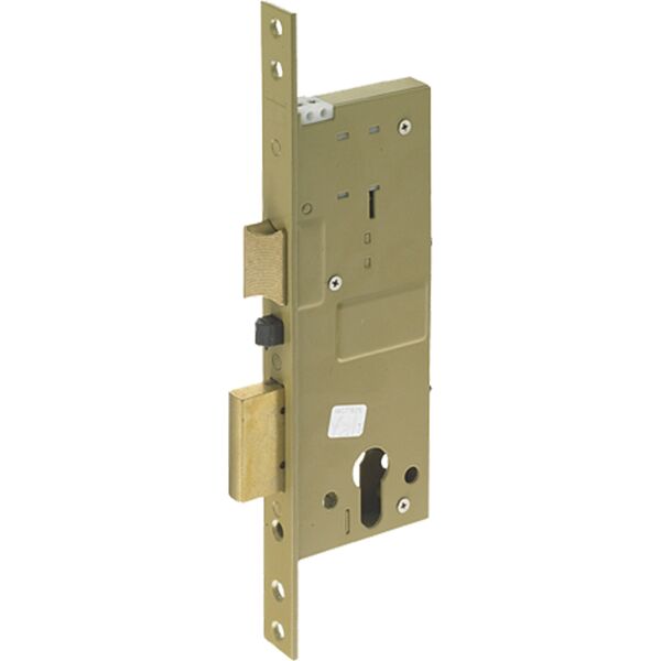yale y5810040 serratura elettrica da infilare per porta legno per articolo 581 e 39.5 bordo quadro - y5810040