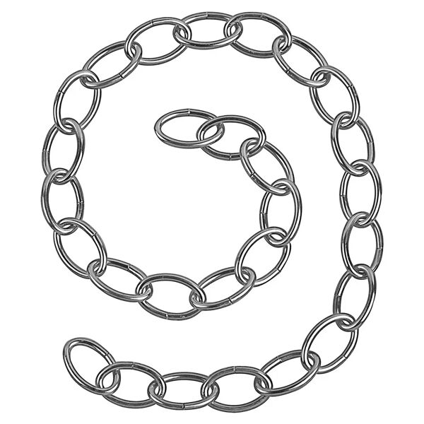 tecnomat catena ovale 30 m Ø 2 mm acciaio nichelato portata 12 kg vml