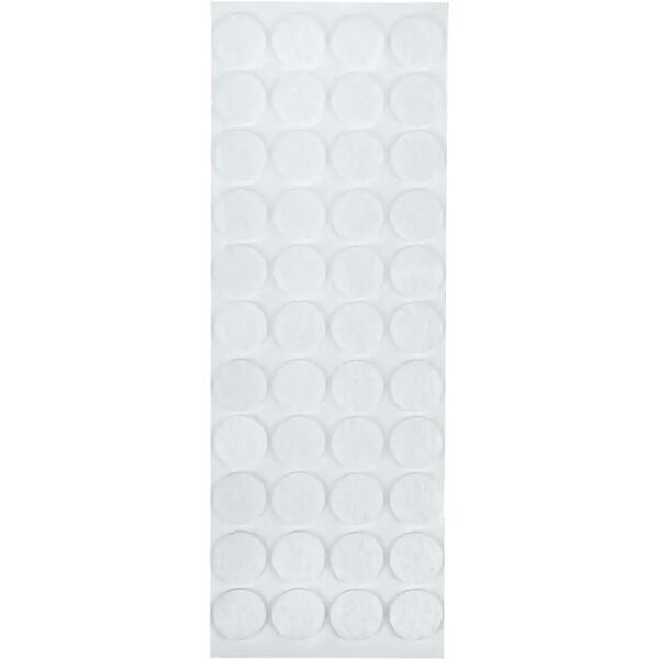 tecnomat feltrini adesivi quadri 20x20 mm sintetici bianco 88 pezzi