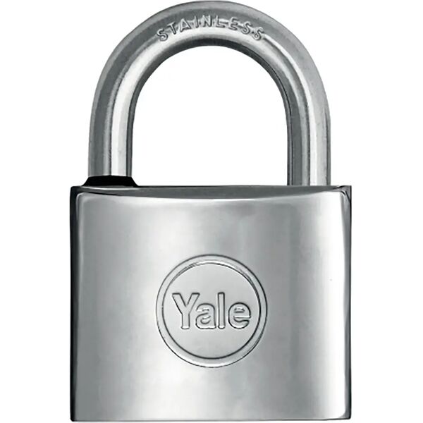 yale lucchetto  30 mm arco standard 17 mm acciaio inox