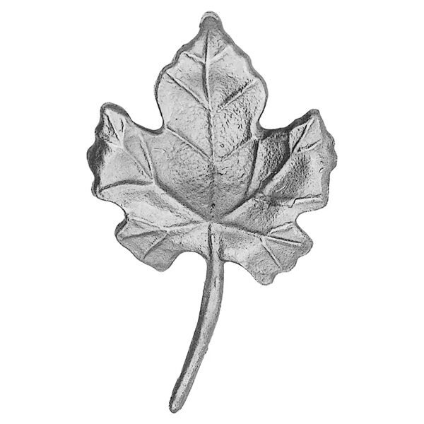 pro_metal_design foglie di vite con gambi 75x125 mm Ø 8 mm 160 pezzi
