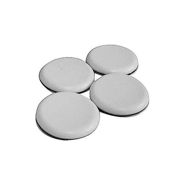 tecnomat sottopiedi adesivi effetto scivolo Ø 40 mm ptfe grigio 4 pezzi