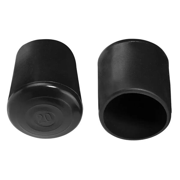 tecnomat puntale calzante per tubo Ø 20 mm pvc nero 4 pezzi