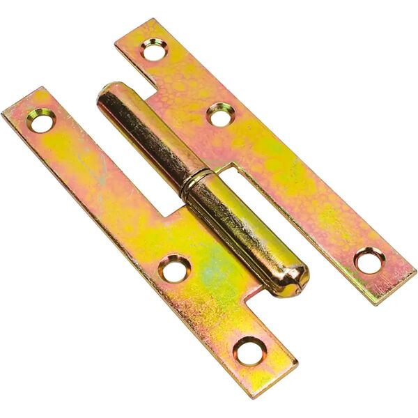 tecnomat cerniera paumelles 110x55 mm destra acciaio zincato giallo