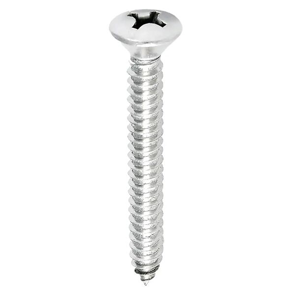 tecnomat autofilettanti testa svasata Ø 3,9x32 mm inox aisi 316 12 pezzi