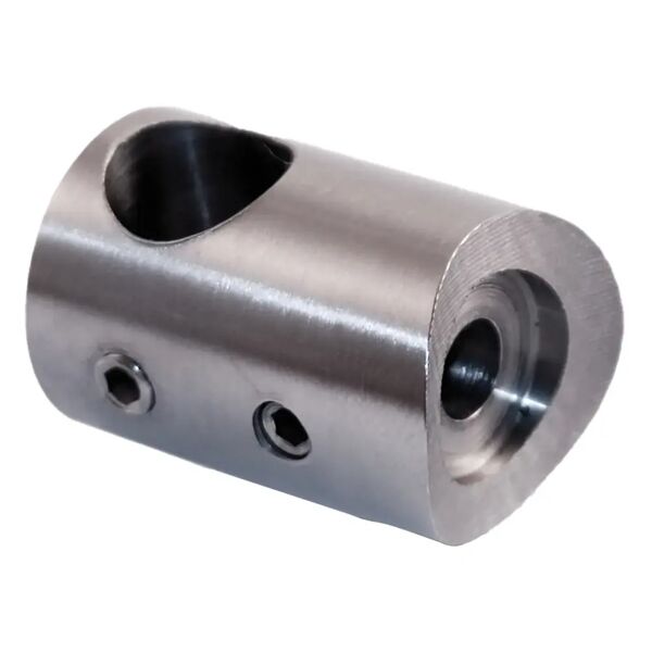 pro_metal_design supporti inox aisi 316 per tondino Ø 12 mm per ringhiere 5 pezzi