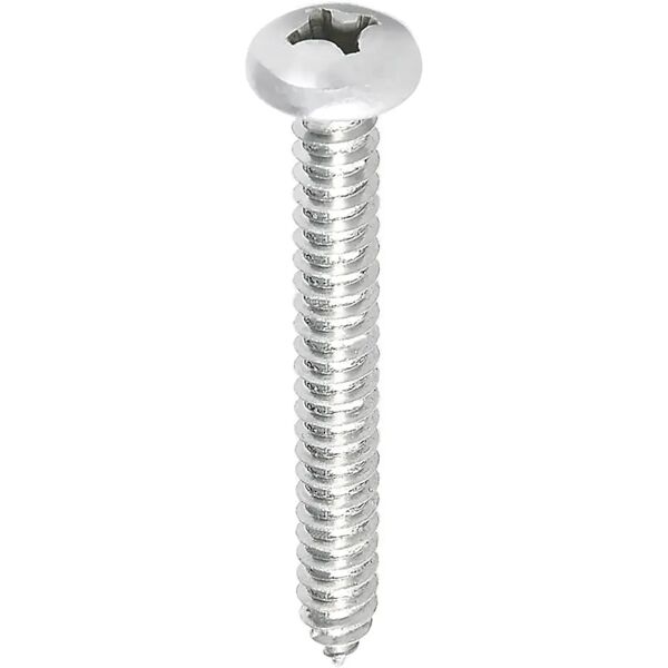 tecnomat autofilettanti testa cilindrica Ø 3,5x22 mm inox aisi 316 12 pezzi