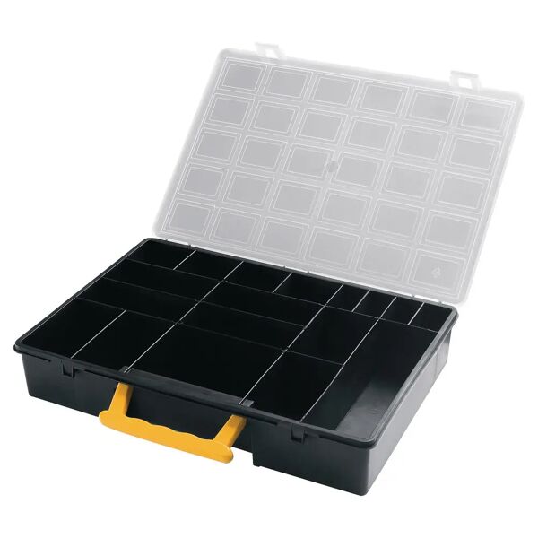 tecnomat valigetta portaminuterie art plast 18 scomparti fissi 360x252x64 mm (lxpxh)